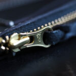 Trucker plånbok mid svart ykk zipper