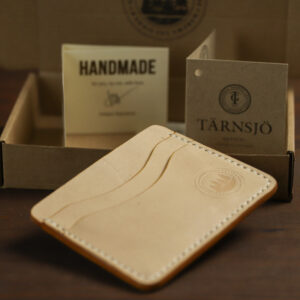 Minimalist Leather Wallet Natural